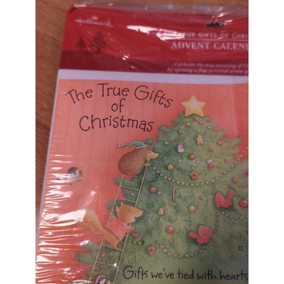 Hallmark Advent Calendar The True Gifts of Christmas Flaps Messages Vintage - Picture 3 of 9